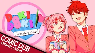 Doki Doki Literature Club | Natsuki y MC | (Comic Dub Español Latino)
