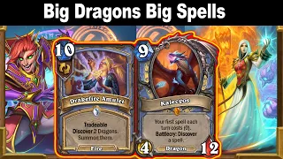 Big Dragons Big Spells Mage Is Actually Really Good! Voyage to the Sunken City | Hearthstone