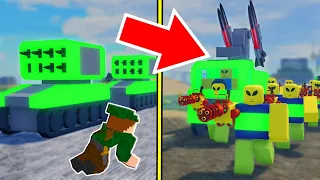 CRIEI UM EXÉRCITO DE NOOBS ALIENÍGENAS PARA BATALHAR NO ROBLOX!!