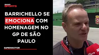 RUBENS BARRICHELLO É HOMENAGEADO NO GP DE SÃO PAULO | SUPERMOTOR
