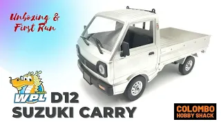 WPL D12 Suzuki Carry Truck Unboxing & First Run