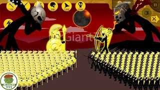 GOLDEN SPEARTON, FINAL BOSS GIANT VS GOLDEN ARCHER, GRIFFON GIANT | Stick War Legacy | MrGiant777