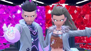 Pokémon Scarlet & Violet - Professors Sada & Turo Secret Final Fight (HD)