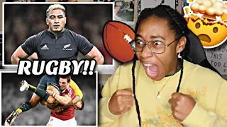 AMERICAN REACTS TO 25 RUGBY MOMENTS THAT WILL NEVER BE FORGOTTEN! 😳🏉 | Favour