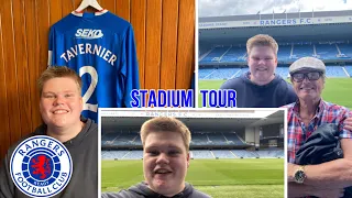 THE GREATEST STADIUM TOUR IN SCOTLAND! IBROX STADIUM TOUR RANGERS FC 2023/24