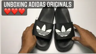 Unboxing Adidas originals adilette lite🔥🔥