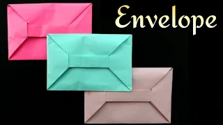 Envelope from A4 sheet (No Glue or Tape) - DIY Origami Tutorial by Paper Folds ❤️