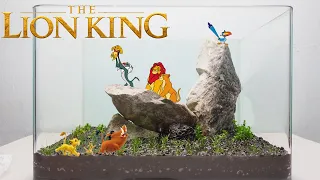 The Lion King Theme Nano Fish Tank Aquarium Aquascape