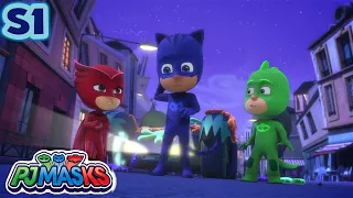 Catboy and the Sticky Splat Slingshot E38 | PJ Masks S1 | Cartoon for kids