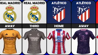 Football kits 24/25