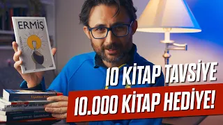 10 kitap tavsiye 10.000 KİTAP HEDİYE!