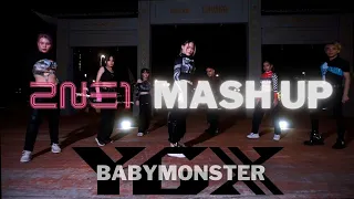 [KPOP IN PUBLIC] BABYMONSTER '2NE1 MASH UP' Choreography| LEEJUNG Dance Cover | AMAZING X | MALAYSIA