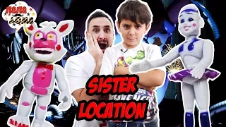 САМЫЕ СТРАШНЫЕ ПРЯТКИ! Папа Роб и Ярик играют в FNaF 5: Sister Location. Часть 1 13+