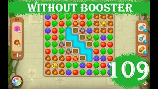 Gardenscapes Level 109 - [14 moves] [2023] [HD] solution of Level 109 Gardenscapes [No Boosters]