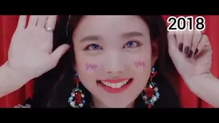 twice mv from 2015-2023