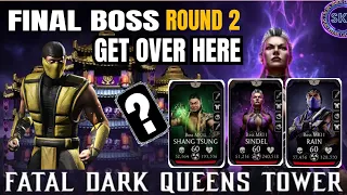 Mk mobile | Fatal Dark Queen Tower | Bosses 200 R2 | Beat By Gold Team