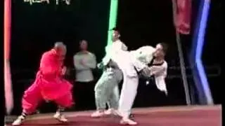 The Shaolin monks Vs Korea Taekwondo World Champion