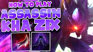 How to play the ASSASSIN Kha'zix Build - League of Legends Gameplay Guide