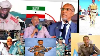 somaliland oo maanta digada ka dhigtay ciidankii huwanta ahaa ee soo duulay