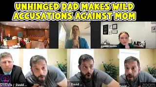 DERANGED DAD Makes Wild ACCUSATIONS Against Mom at CUSTODY HEARING