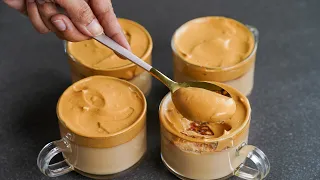 Coffee Pudding Cup Dessert | Coffee Dessert Recipe | Easy Dessert Recipe | N'Oven