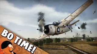 War Thunder - F4F-4 Wildcat "No Ammo, No problem"