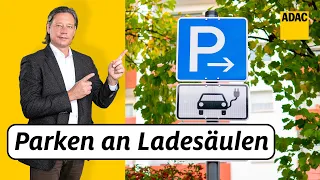 Parkplätze an E-Ladesäulen: Was bedeuten die Schilder & dürfen da auch Verbrenner parken? | ADAC