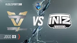 CBLoL 2018: Team One x INTZ (Jogo 3) | Fase de Pontos - 1ª Etapa