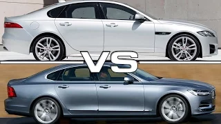 Jaguar XF vs Volvo S90