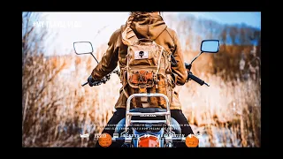 How about a Mardingtop Military Tactical 28L Backpack  Molle Daypack M6429 with Retro Motorcycle？