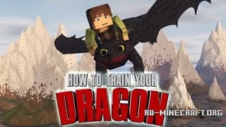 Обзор модов (How to train your minecraft dragon mod)