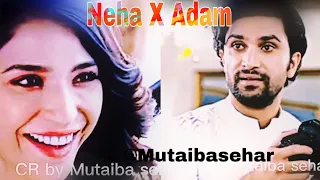 Adam X Neha🔐🌍❤|New VM|Tere sang Yara♥️|Hum tum #humtum #neha#adam