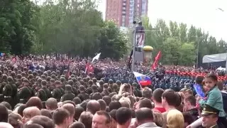 Парад Победы. 09.05.2016. Донецк