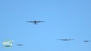 B-29s Doc and Fifi in Formation at 2017 EAA AirVenture