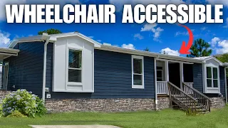 Won't find a BETTER BUILT modular home than this! Plus handicap accessible! Prefab House Tour