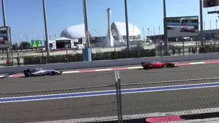 Vettel crash F1 2016 Russian GP, Ferrari