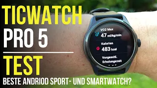 Mobvoi Ticwatch Pro 5 Best Sport Smartwatch for Android Phone ?