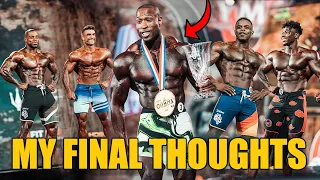 2022 MR OLYMPIA MEN'S PHYSIQUE FULL BREAKDOWN AND ANALYSIS