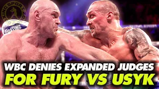 WBC rejects proposal to expand judges for Tyson Fury vs Oleksandr Usyk Showdown on May 18th in Saudi