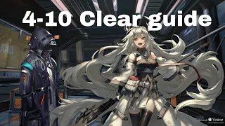 Arknights 4-10 low rarity easy clear guide