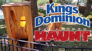 Kings Dominion Halloween Haunt Setup | Preview of Halloween Haunt