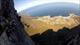 Climbing table mountain, Cape Town