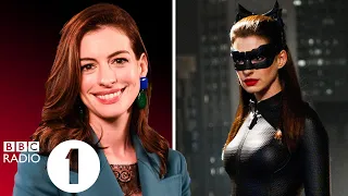 "We're slinky!" Anne Hathaway on auditioning for Catwoman... or Harley Quinn?!