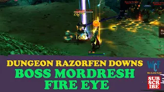 Boss Mordresh Fire Eye | Dungeon Razorfen Downs | WoW World of Warcraft