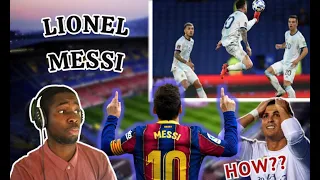 American Ronaldo fan reacts to Legendary Messi Ball Control | FutbolKansi Reaction!