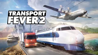 Transport Fever 2 - ДОБЫЧА НЕФТИ И РОЖДЕНИЕ ГОРОДА!