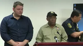 Houston leaders provide update on water rescues, storm recovery