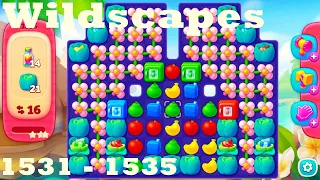 Wildscapes Level 1531 - 1535 HD Walkthrough | 3 - match game | gameplay | android | ios | pc | app