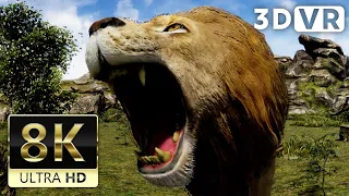 [8K 3DVR] Giant Lion | VR180 VIDEO