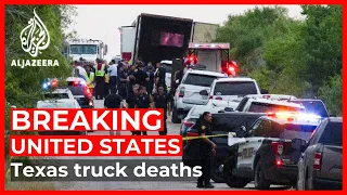 Dozens of people found dead in truck in San Antonio, Texas